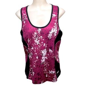 FILA SPORT Tank Top Athletic Built in Bra Size Large